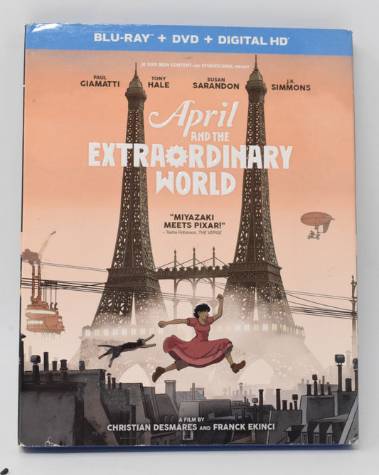 April and the Extraordinary World DVD Blu-ray