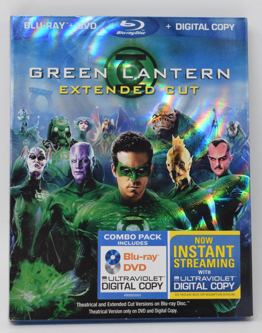 Green Lantern Extended Cut DVD Blu-ray