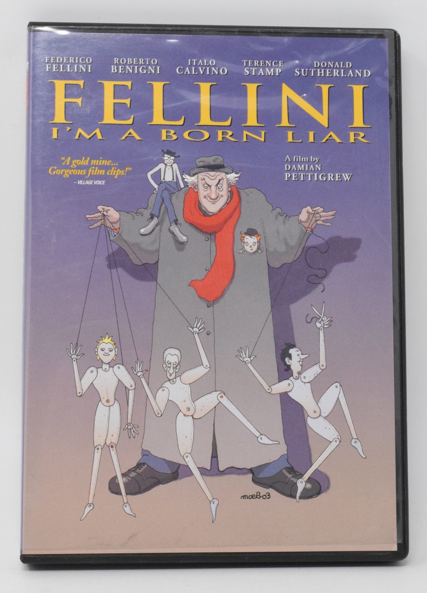 Fellini I'm a Born Liar DVD