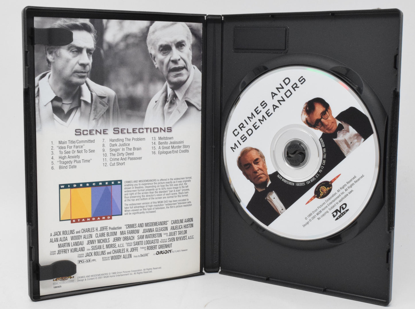 Crimes And Misdemeanors DVD