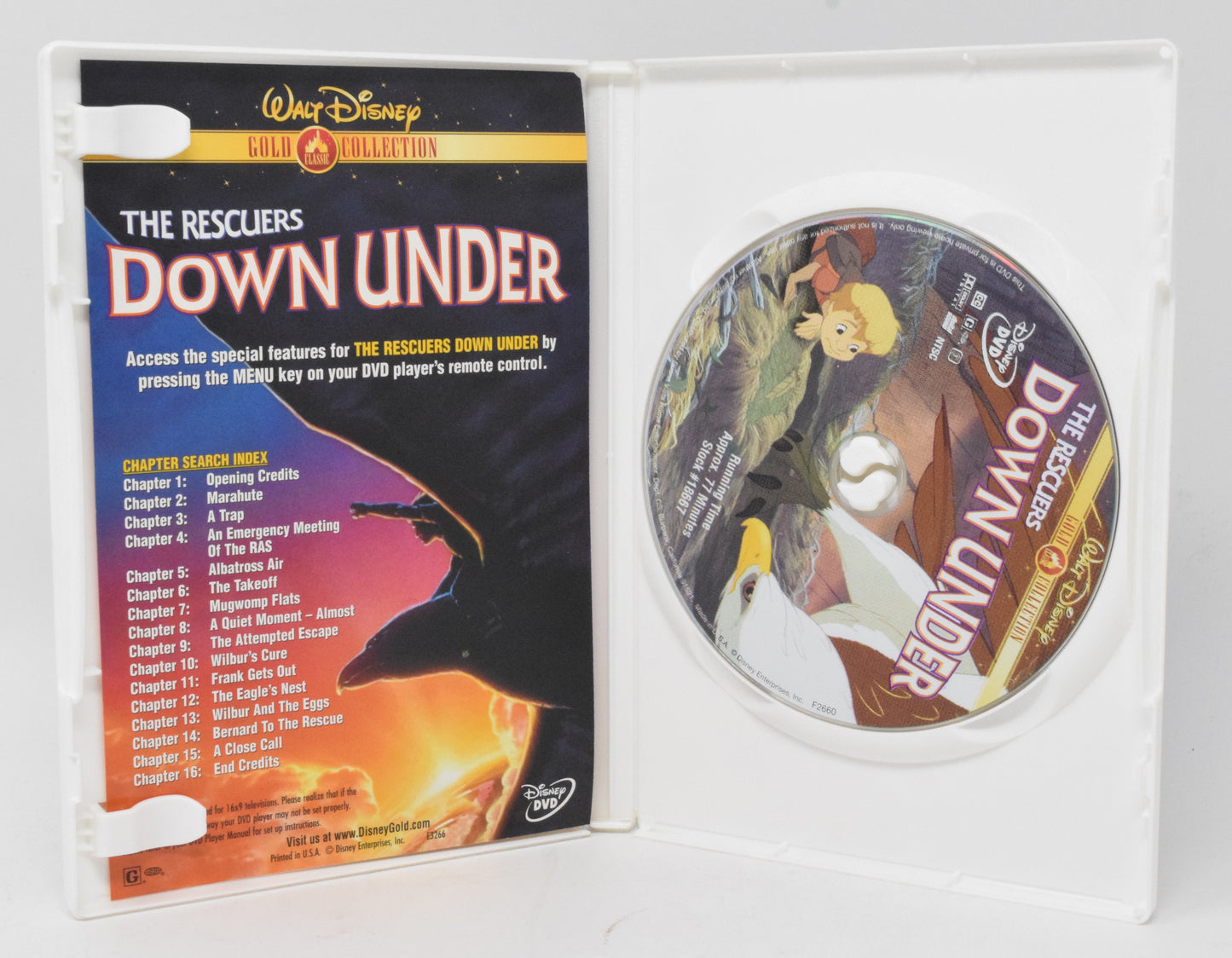 The Rescuers Down Under DVD Gold Collection