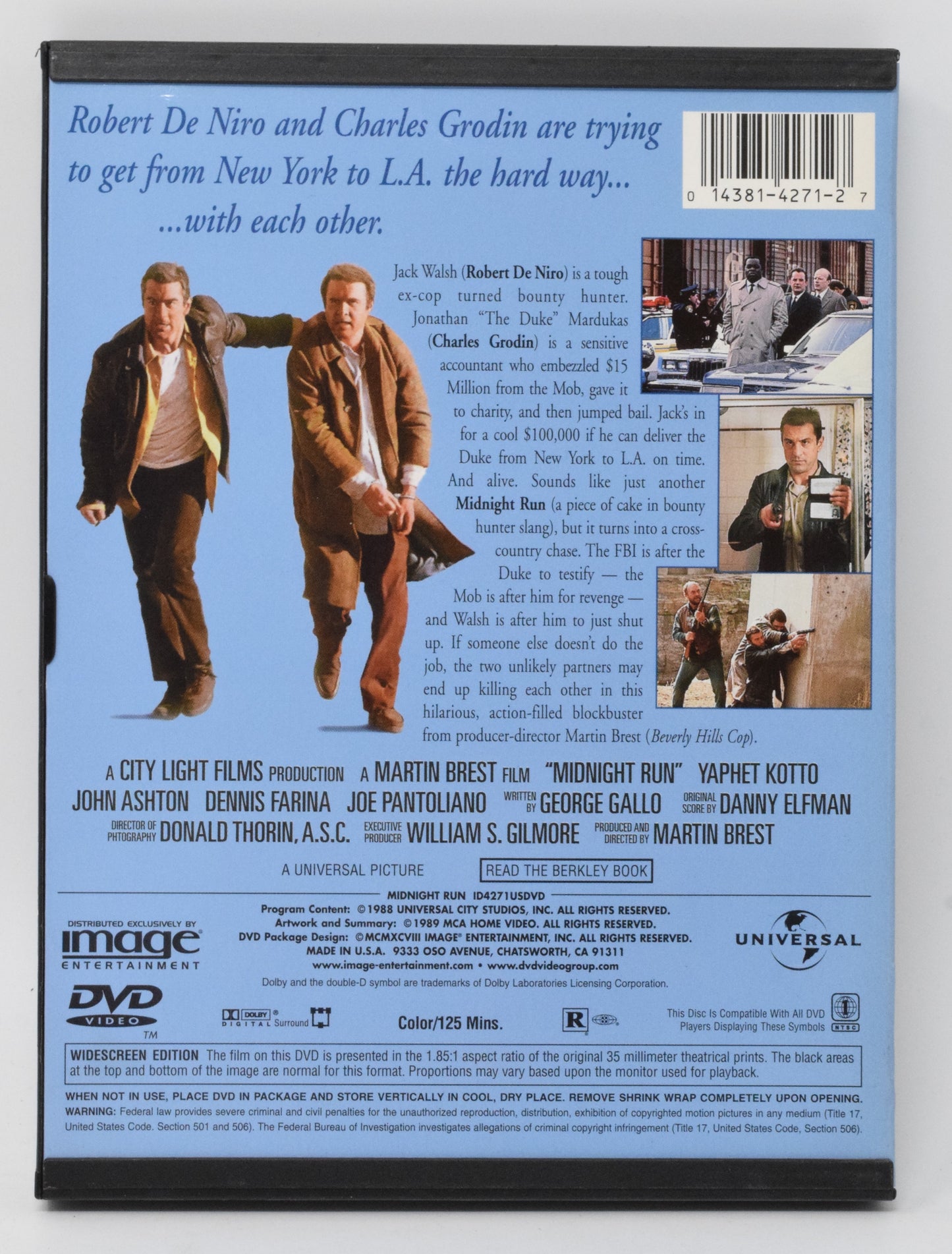 Midnight Run DVD