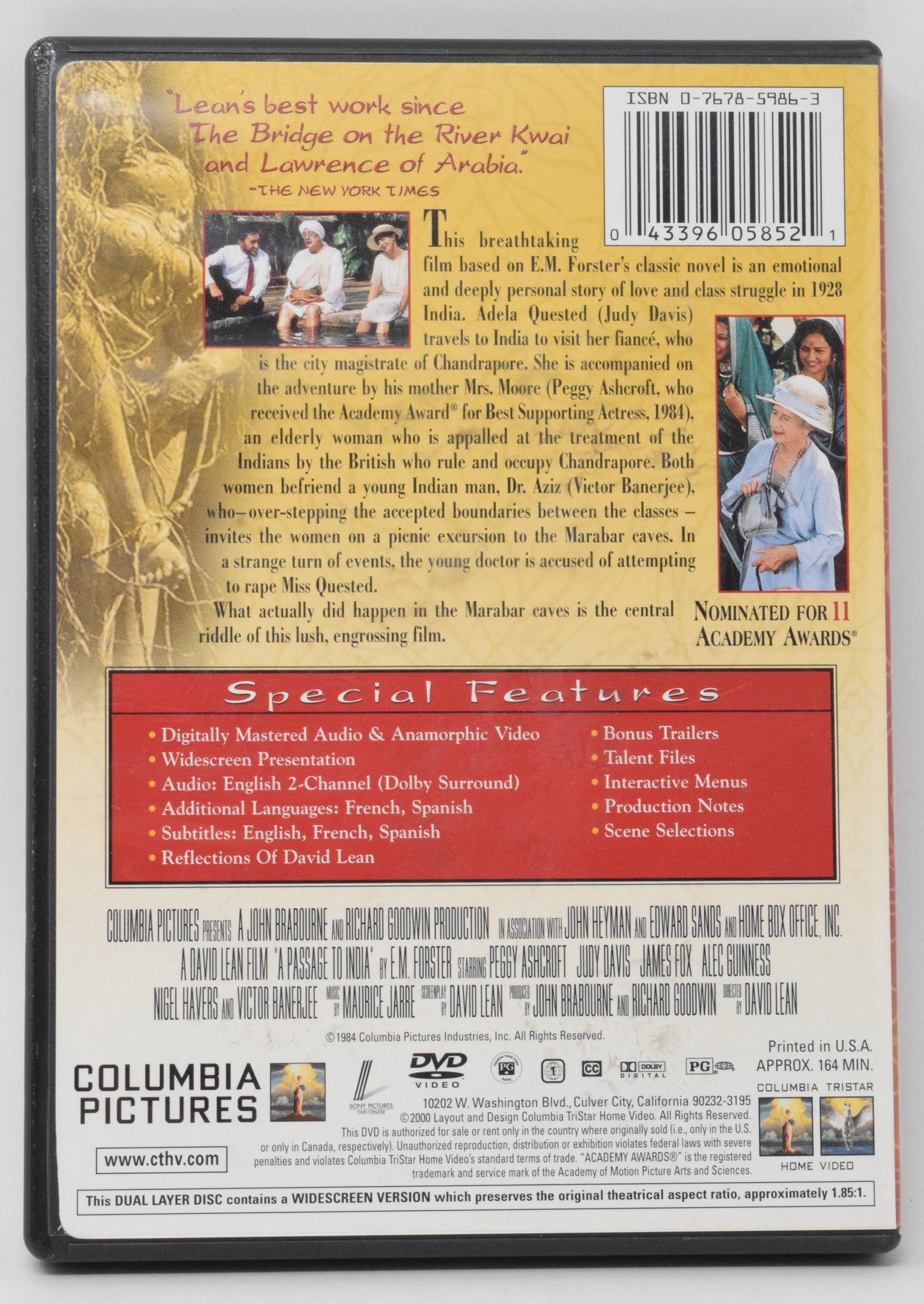 A Passage to India DVD