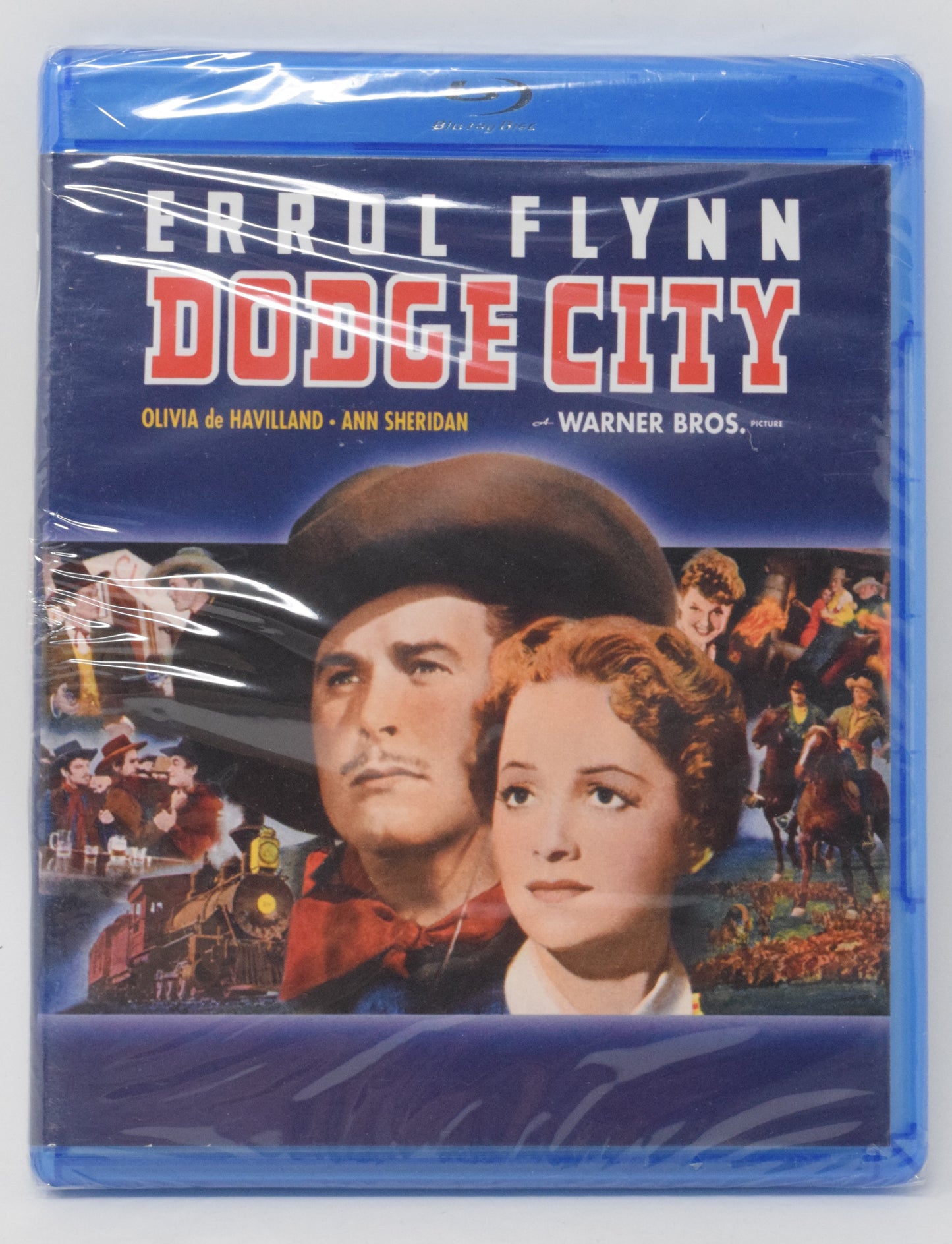 Errol Flynn Dodge City DVD Blu-ray