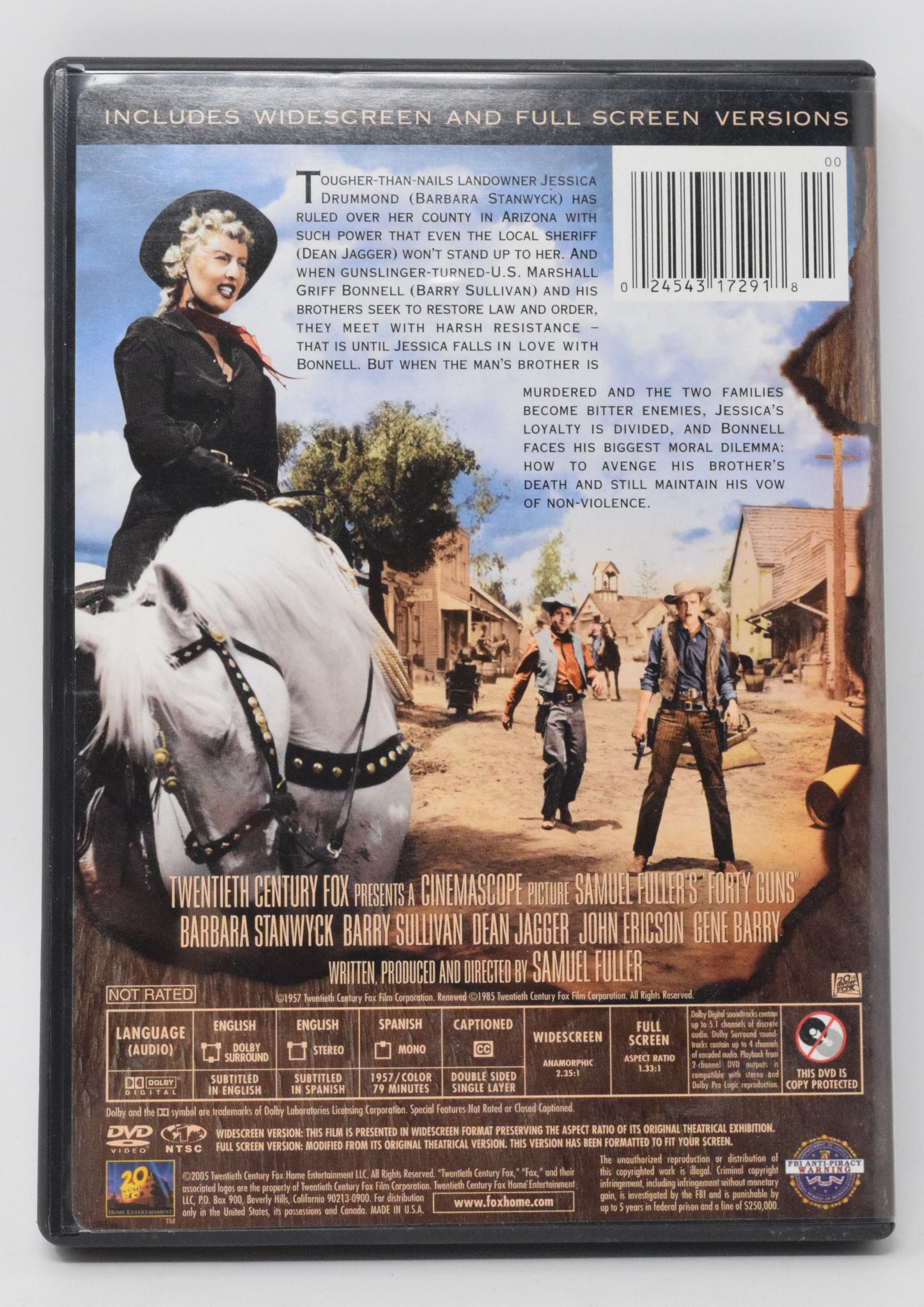 Forty Guns DVD