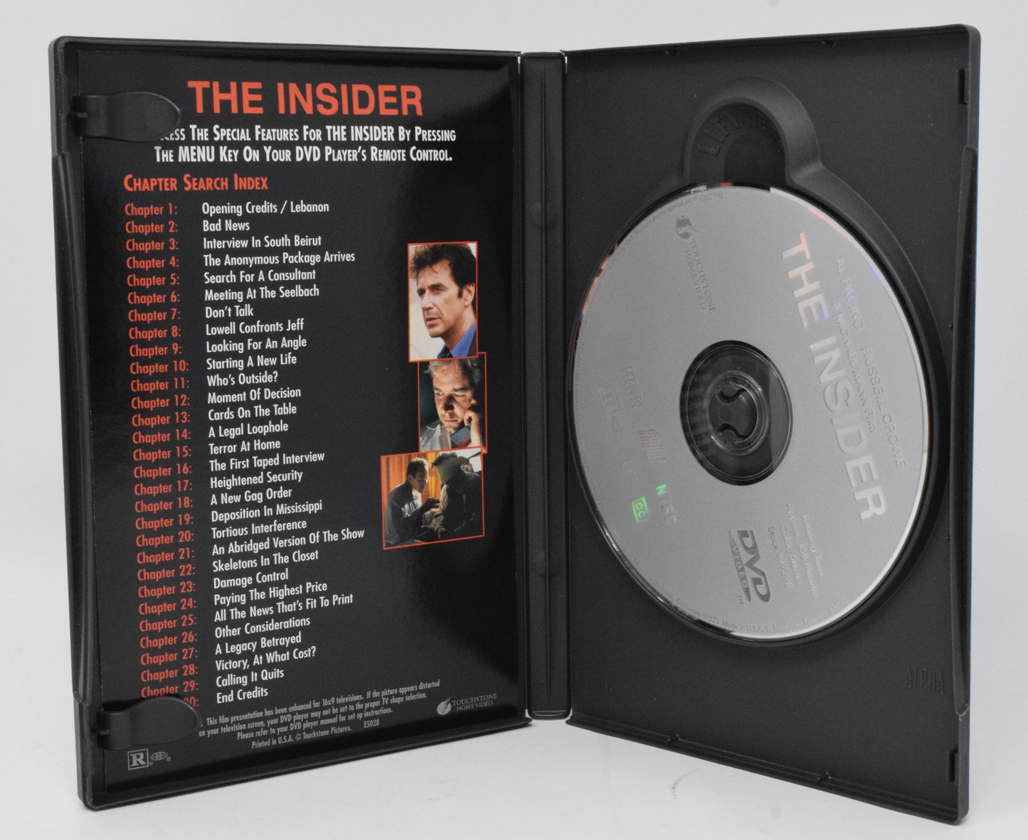 The Insider DVD