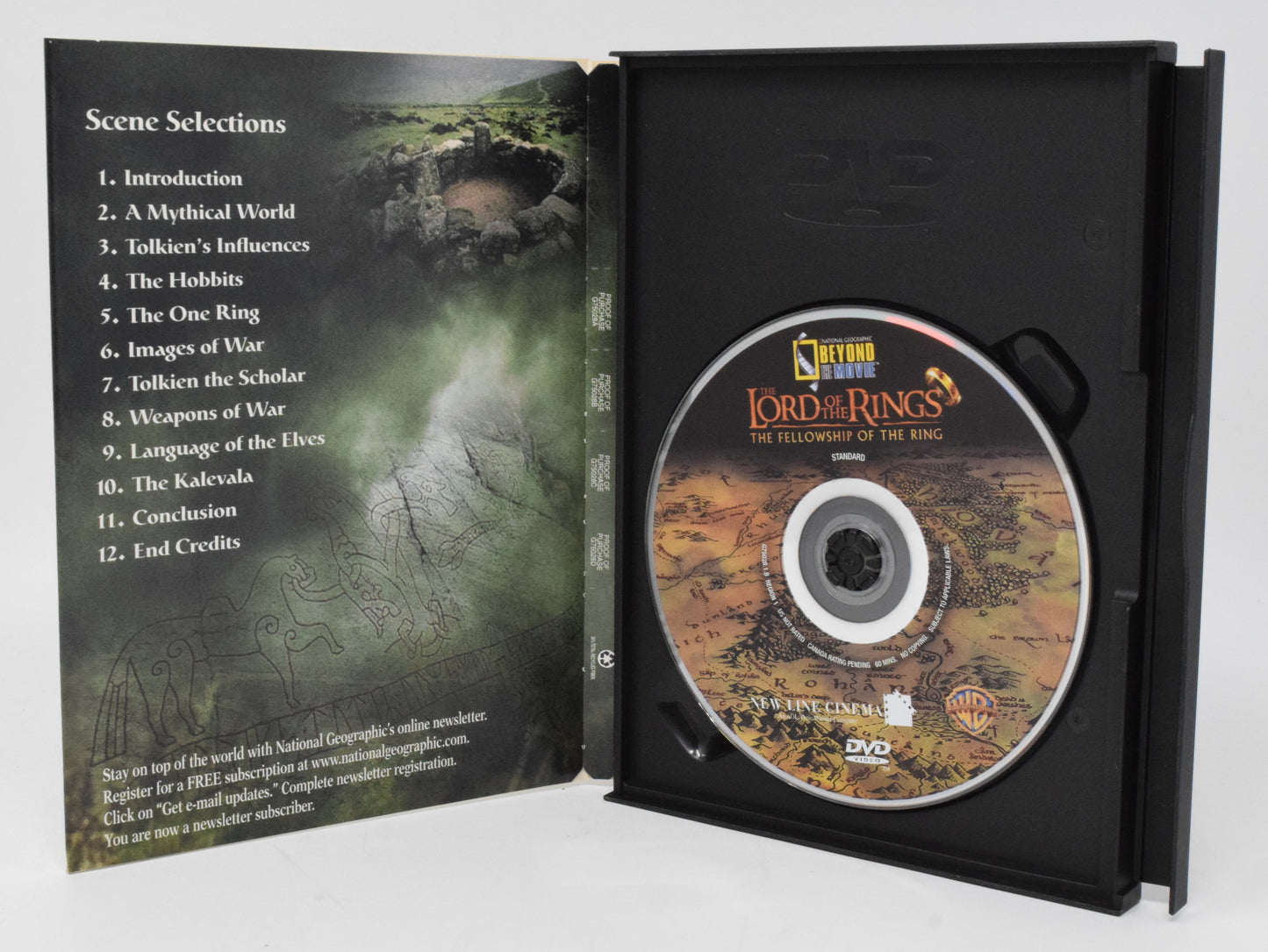 National Geographic Beyond the Movie The Lord of the Rings DVD