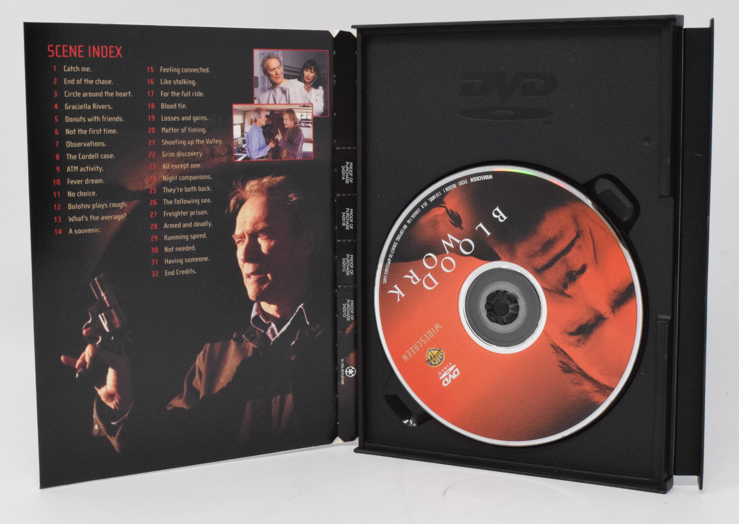 Blood Work DVD Clint Eastwood Widescreen