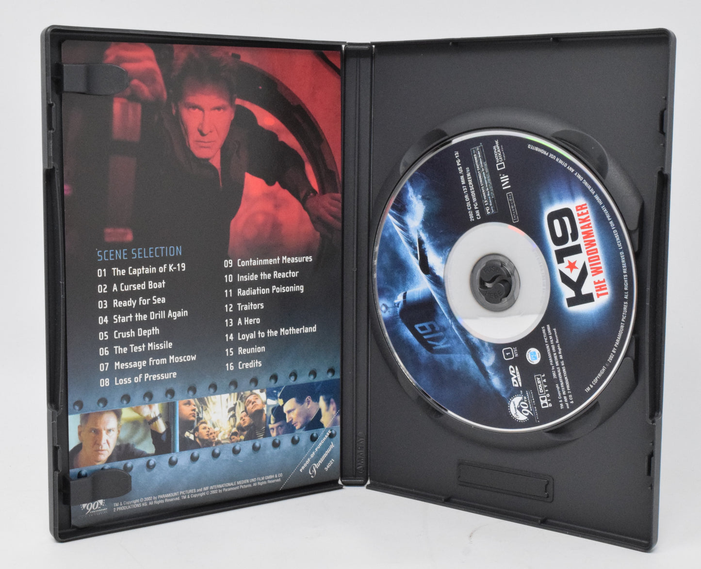 K 19 The Widowmaker DVD Widescreen