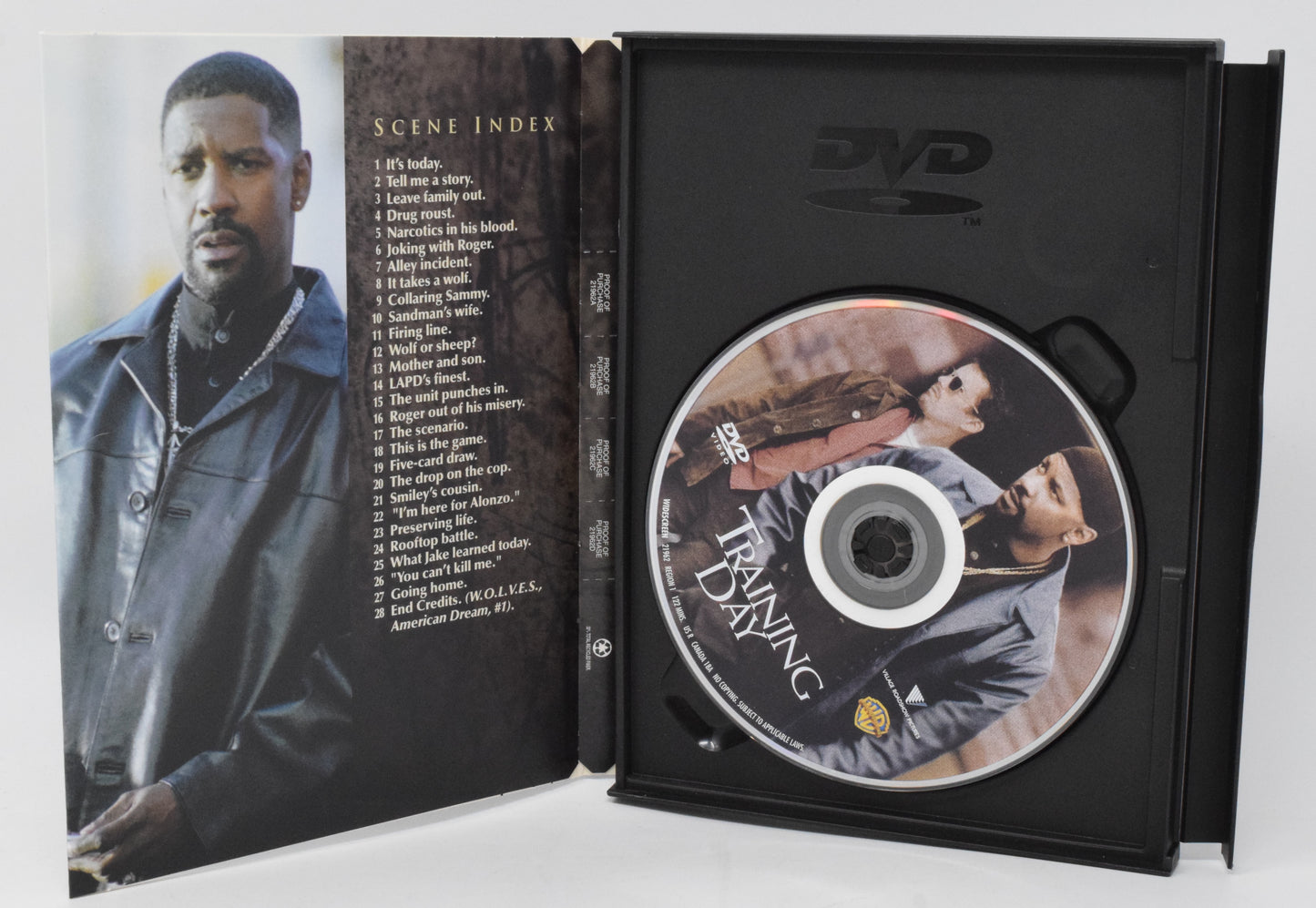 Training Day DVD Denzel Washington