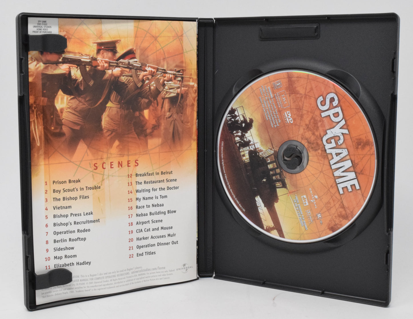 Spy Game DVD Widescreen