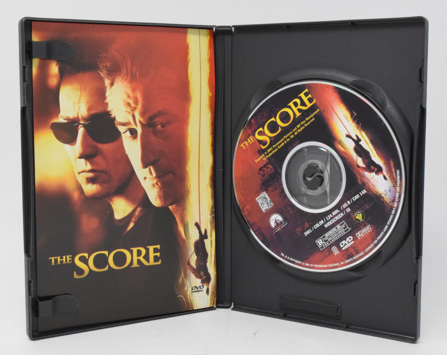 The Score DVD Widescreen Robert Deniro