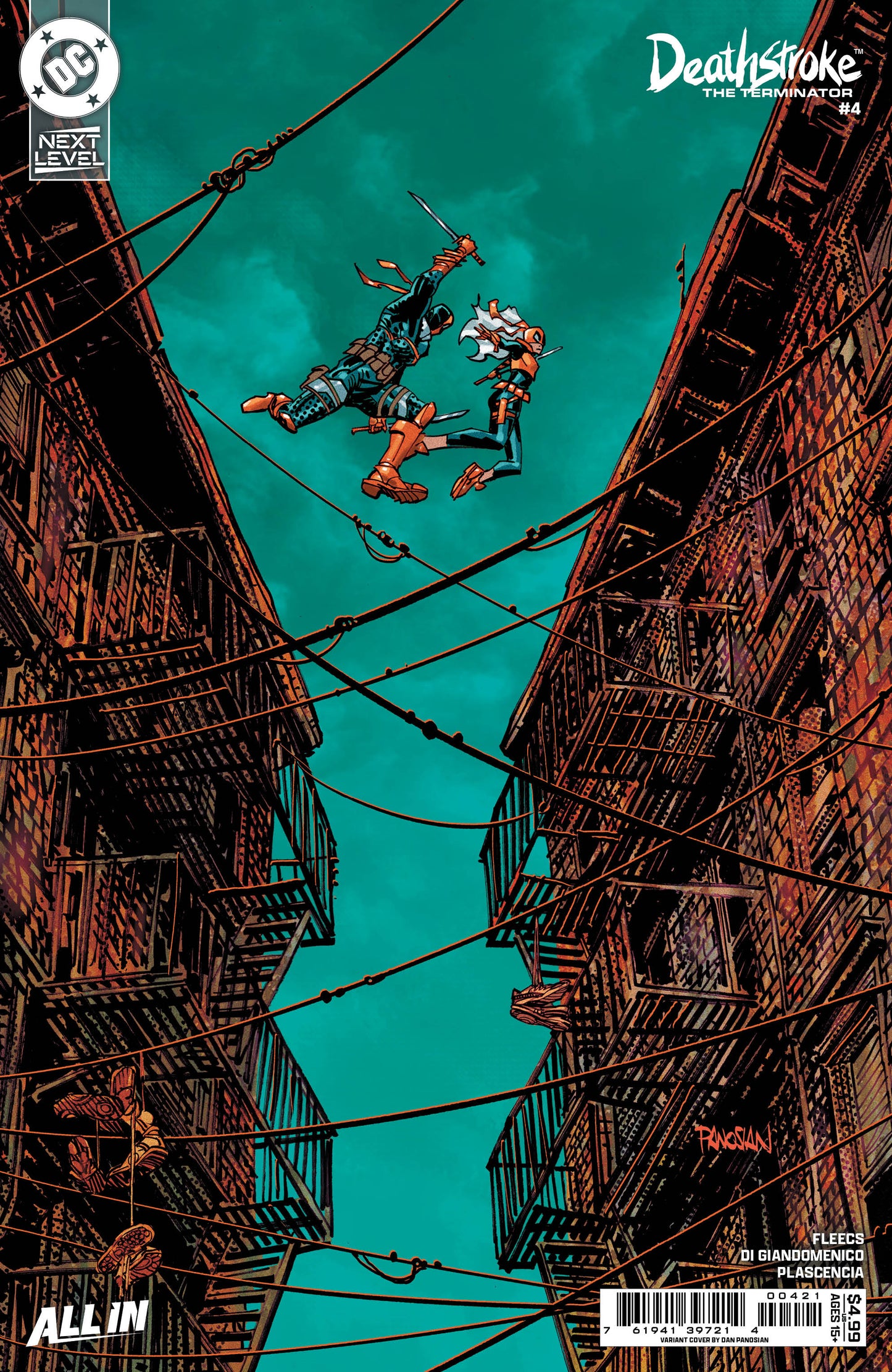 Deathstroke The Terminator #4 B Dan Panosian Variant (06/17/2026) Dc - Golden Apple Comics