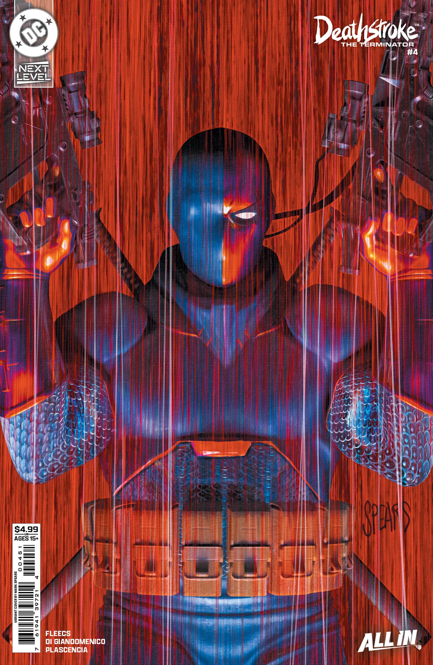 Deathstroke The Terminator #4 E Mark Spears Variant (06/17/2026) Dc - Golden Apple Comics