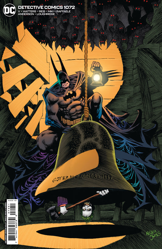 Batman Detective Comics #1072 E 1:50 Kelley Jones Foil Variant (05/23/2023) Dc