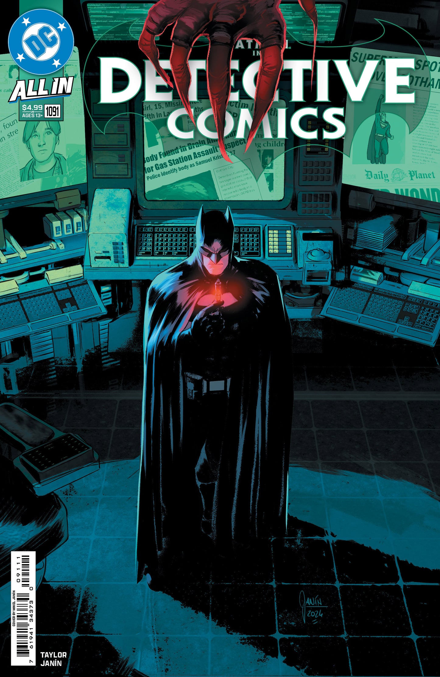 Batman Detective Comics #1091 A Mikel Janin Tom Taylor (11/27/2024) Dc