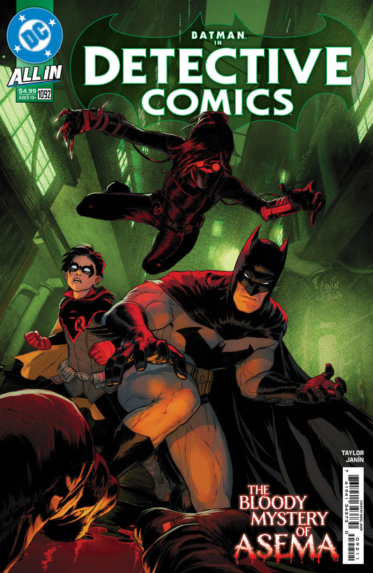 Batman Detective Comics #1092 A Mikel Janin Tom Taylor (12/25/2024) Dc