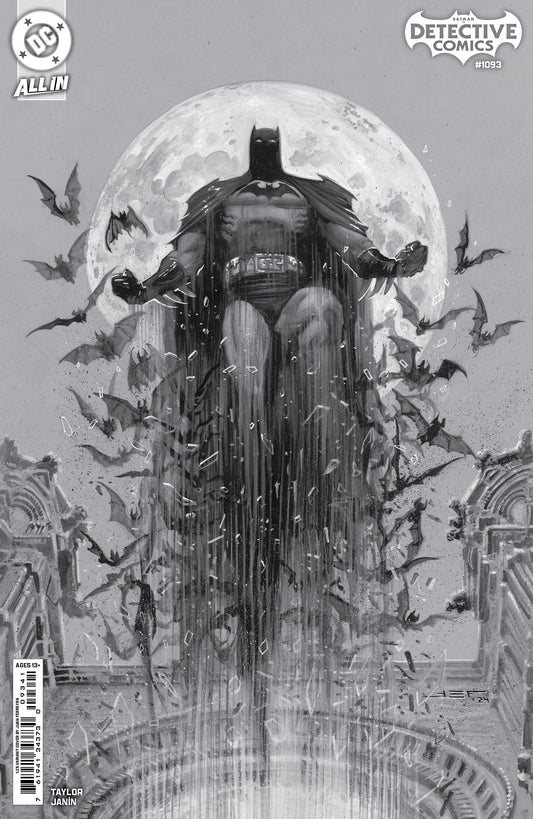 Batman Detective Comics #1093 D 1:25 Juan Ferreyra B&W Variant (01/22/2025) Dc