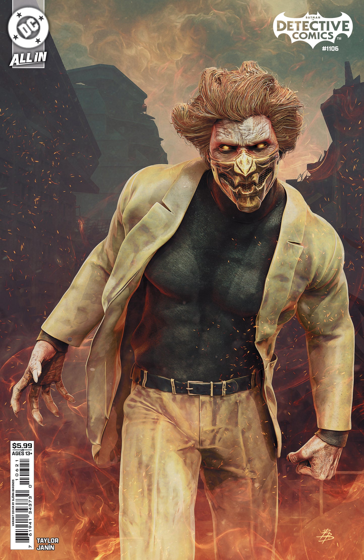 Batman Detective Comics #1106 B Greg Smallwood Variant (02/25/2026) Dc