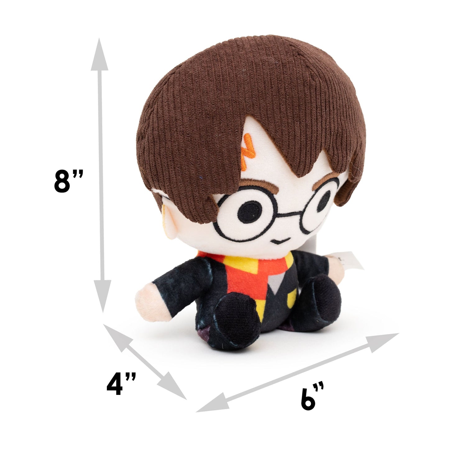 Dog Toy Squeaker Plush - Harry Potter Standing Charm Full Body Pose