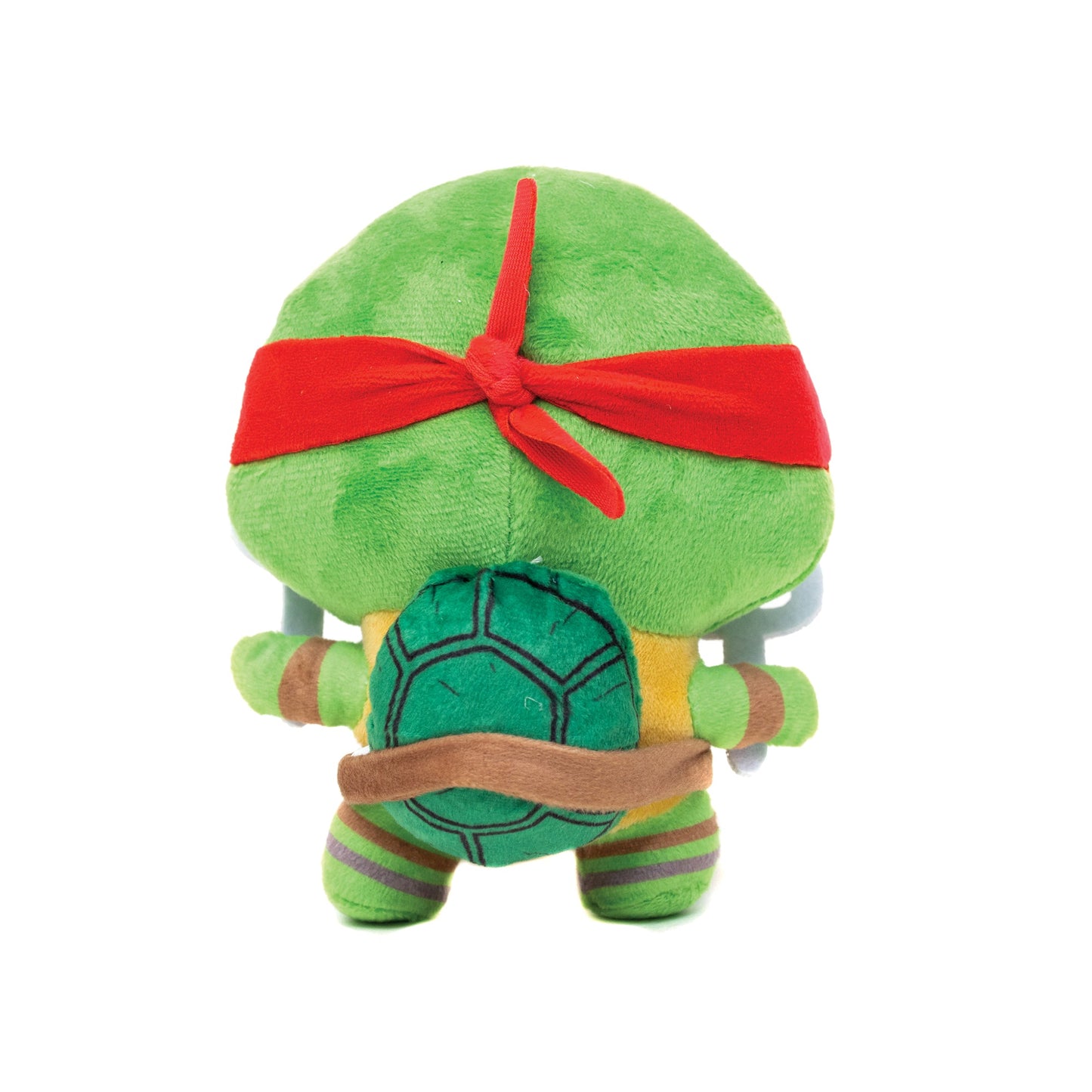 Dog Toy Squeaker Plush - Teenage Mutant Ninja Turtles Raphael Full Body Sais Pose Red