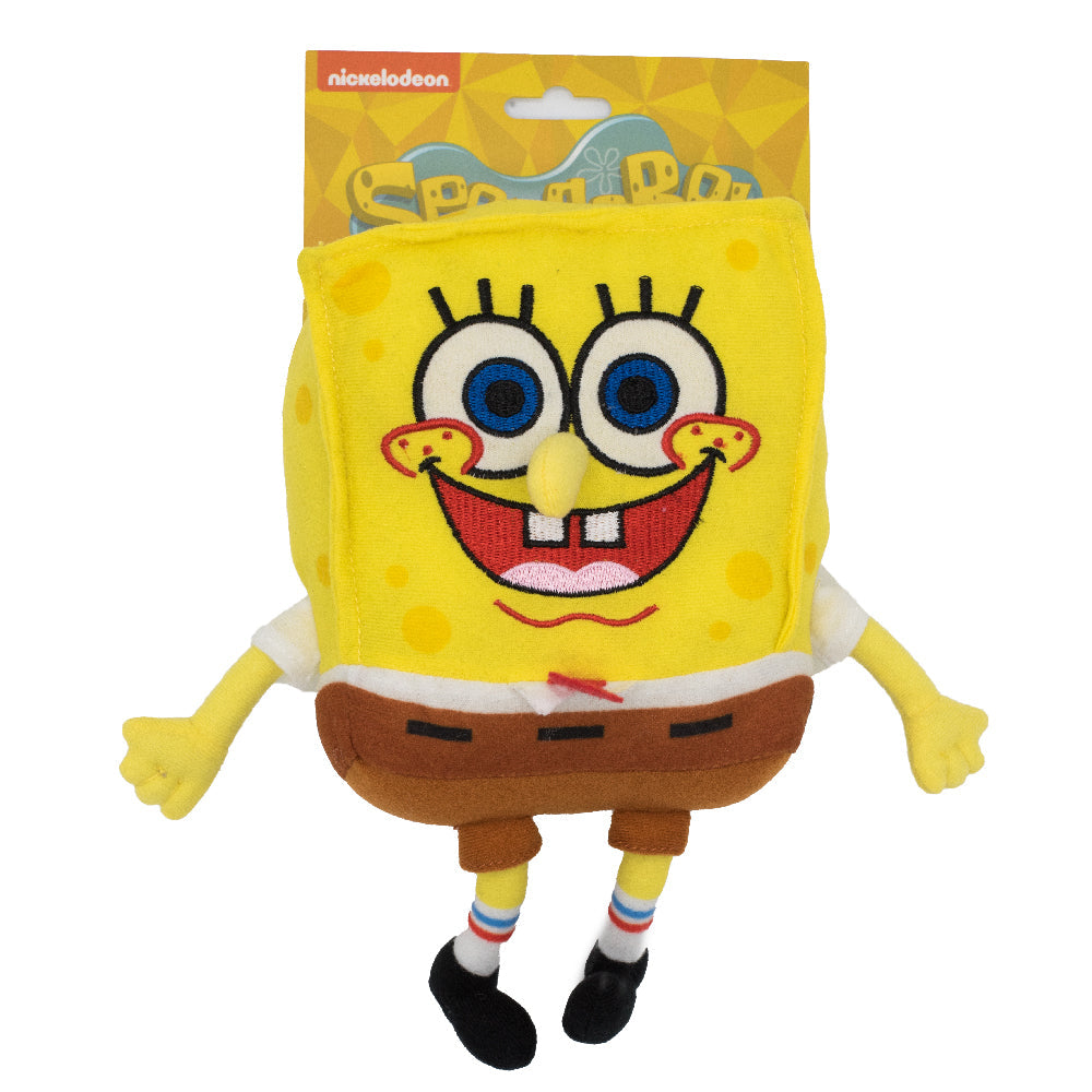 Dog Toy Squeaker Plush - SpongeBob Full Body with Arms and Legs