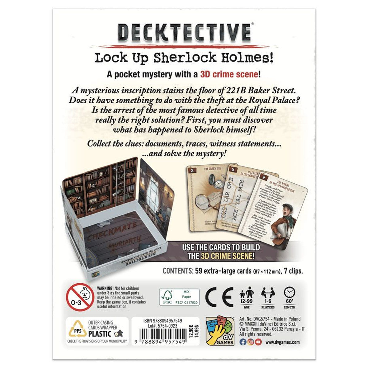 Decktective: Lock Up Sherlock Holmes! - Golden Apple Comics