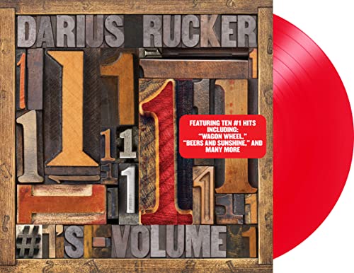 Darius Rucker #1's [Red LP] [Vinyl]