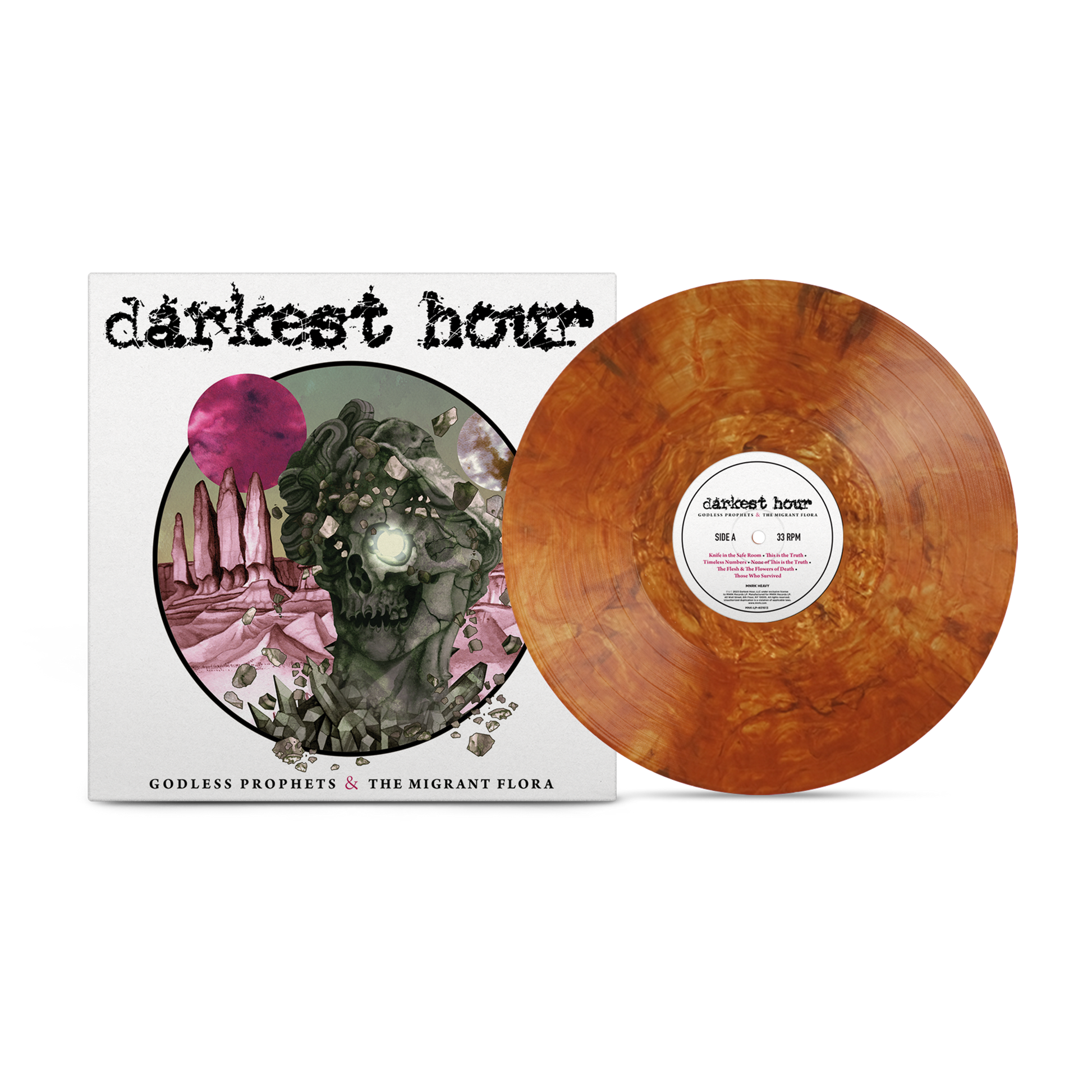 Darkest Hour - Godless Prophets & the Migrant Flora Copper Nugget Vinyl - Golden Apple Comics