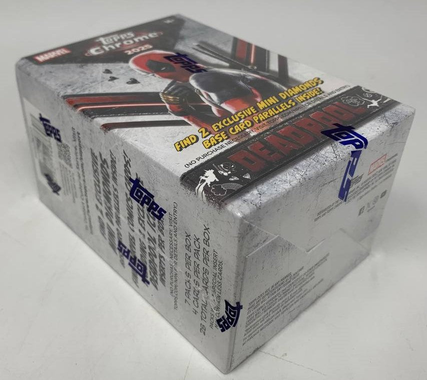 Topps Chrome 2025 Deadpool Blaster Box Topps Chrome 2025 Deadpool Blaster Box