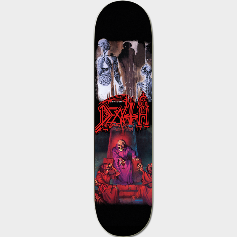 Volatile x Death - Human Scream Skateboard Deck