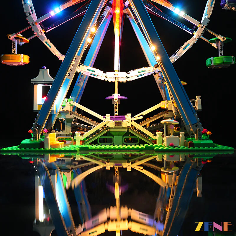 Light Kit for LEGO Ferris Wheel #10247 (Ver. 2)