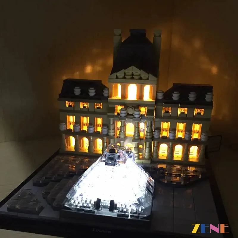 Light Kit for LEGO Louvre #21024