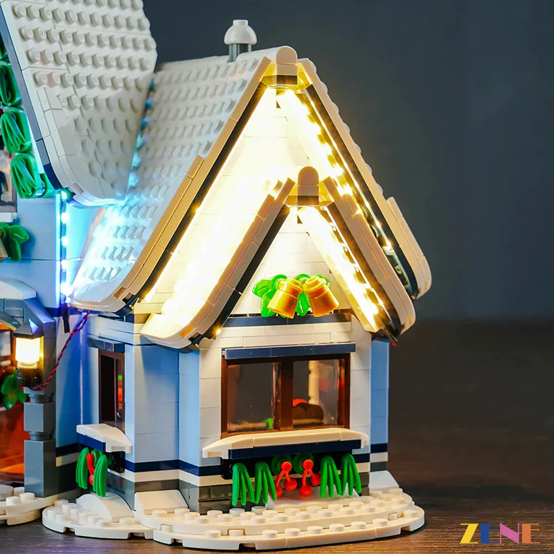 Light Kit for LEGO Winter Village Santa’s Visit #10293