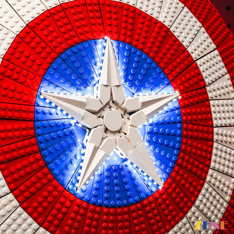 Light Kit for LEGO Marvel Captain America's Shield #76262