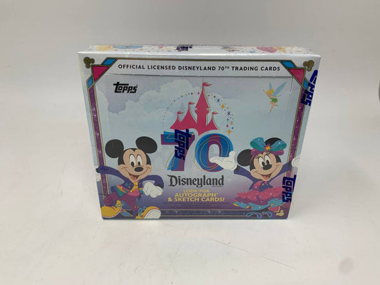 Disney Disneyland 70th Anniversary Trading Cards Topps 2025 Hobby Box (03/25/2026)