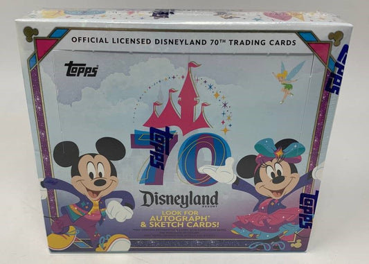 Disney Disneyland 70th Anniversary Trading Cards Topps 2025 Hobby Box (03/25/2026) - Golden Apple Comics