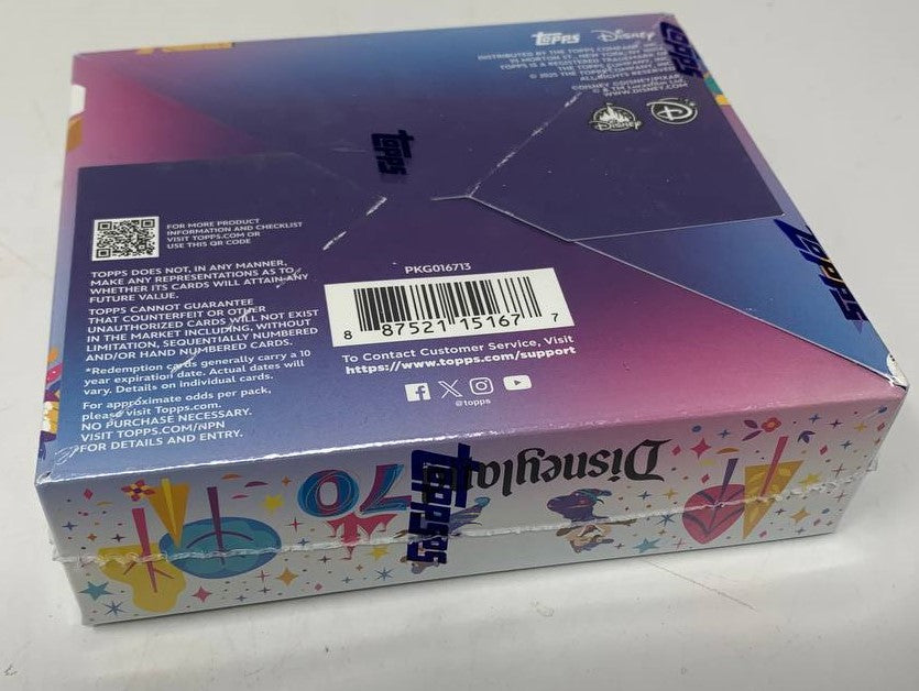 Disney Disneyland 70th Anniversary Trading Cards Topps 2025 Hobby Box (03/25/2026) - Golden Apple Comics
