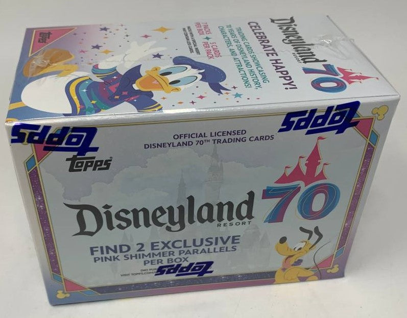 Disney Disneyland 70th Anniversary Trading Cards Topps 2025 Value Box (03/25/2026) - Golden Apple Comics