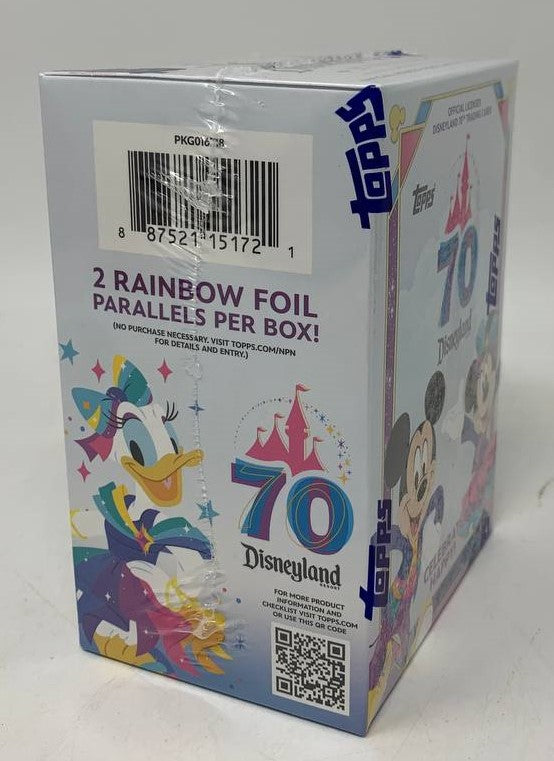 Disney Disneyland 70th Anniversary Trading Cards Topps 2025 Value Box (03/25/2026) - Golden Apple Comics