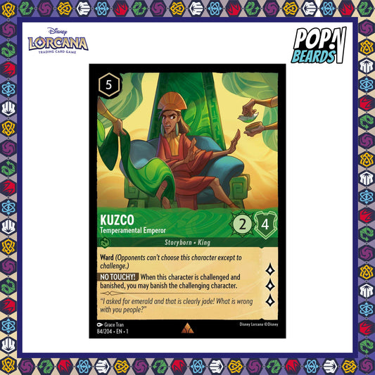 Disney Lorcana: TFC, 84/204 Kuzco (Temperamental) (R)