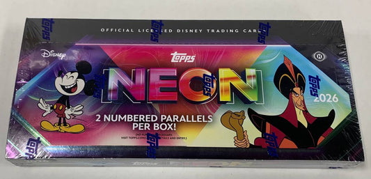 Disney Neon 2026 Topps Hobby Box (08/19/2026)