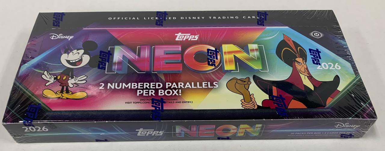 Disney Neon 2026 Topps Hobby Box (08/19/2026)
