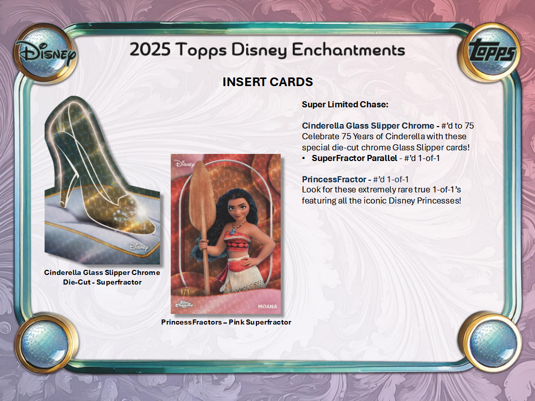 Disney Wonder Trading Cards Topps 2025 Mega Box Frozen (10/22/2025)