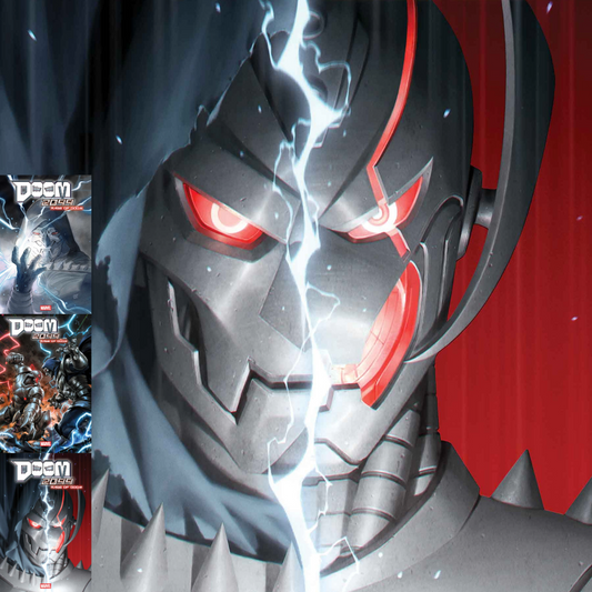 Doom 2099 Rage Of Doom #1 A1 Cover Set Of 5 1:25 1:100 (04/29/2026) Marvel - Golden Apple Comics