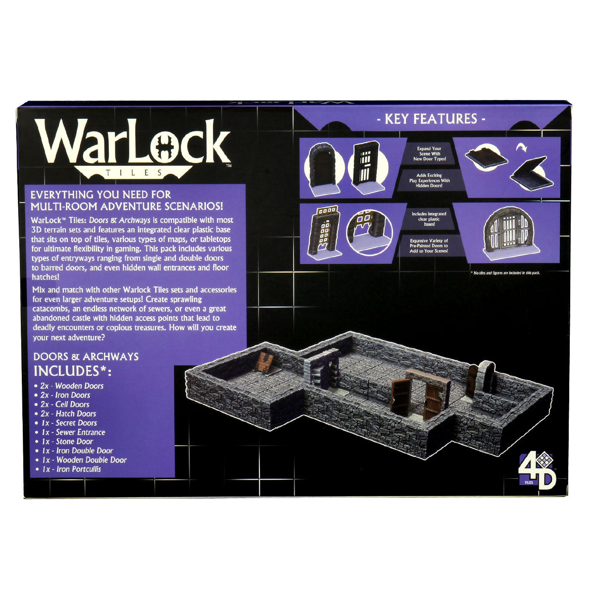 WarLock Tiles: Doors & Archways