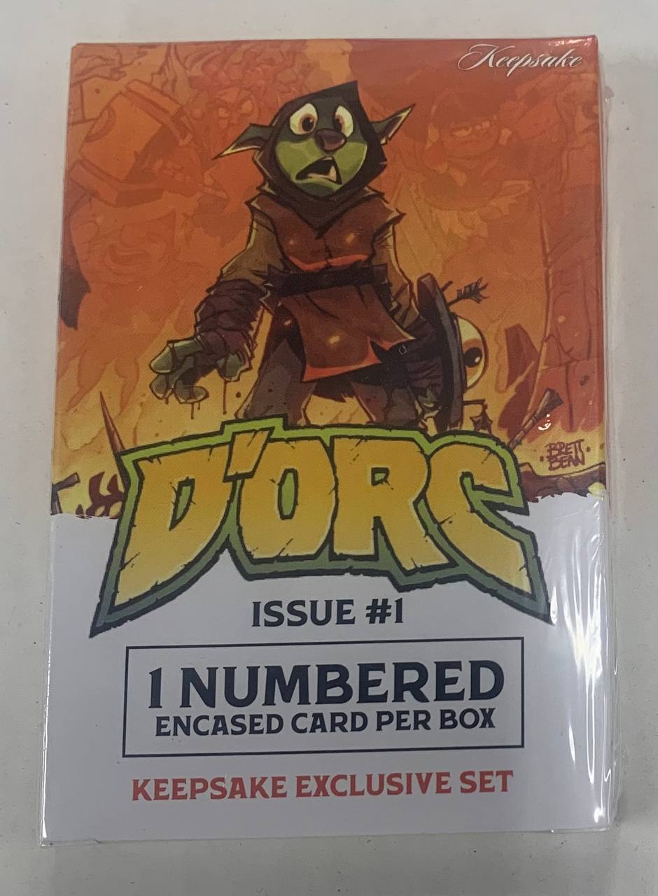 Dorc D'Orc Issue #1 SDCC 2026 Keepsake Trading Card 1 Mystery Blind Box