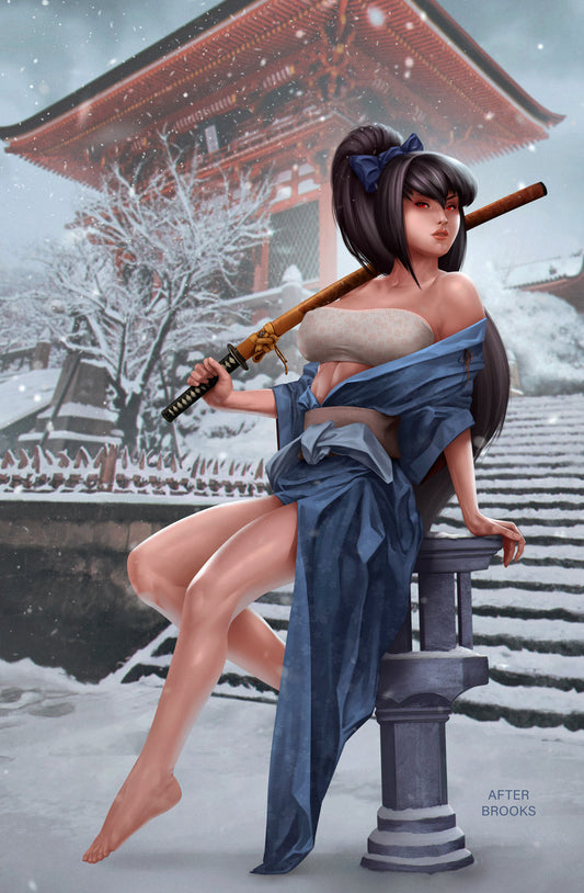 SAMURAI OF OZ #1 SSCO EXCLUSIVE GASTON HOMAGE VIRGIN VARIANT 2024