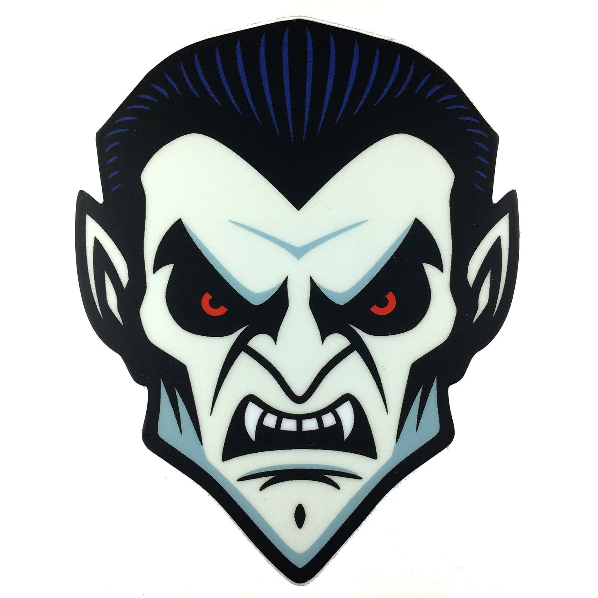 Dracula Head Sticker - Golden Apple Comics
