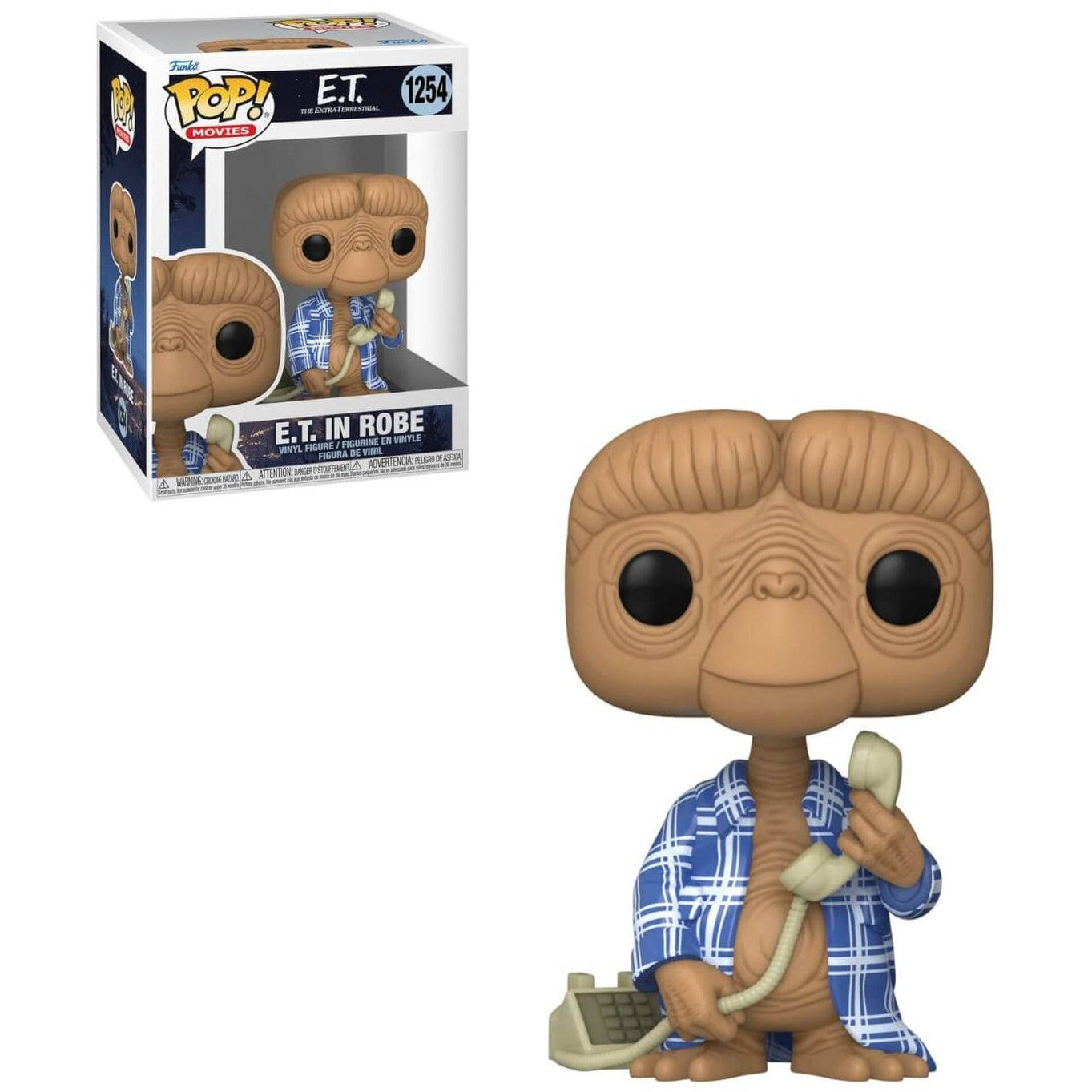 E.T. the Extra-Terrestrial: E.T. in Robe Movies! Vinyl Figure #1254